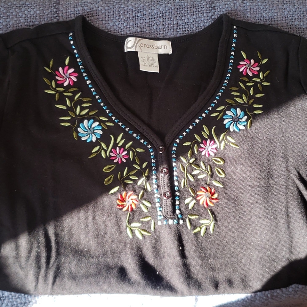 Vintage Embroidered Top